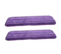 Anneome 2 pièces Housses de Remplacement pour Serpillière Microfibre Compatible avec Swiffer Nettoyage des Sols Lavables et Réutilisables