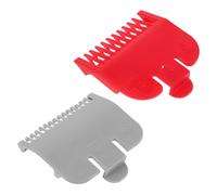 Anneome 2 pièces Kit de Guides de Coupe pour Tondeuse Accessoires Pratiques Matériaux Durables Protection et Mesure Précise pour Coiffeurs et Usage Professionnel