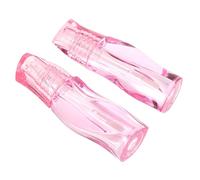 Anneome 2 pièces Lot de Tubes Vides pour Gloss à Forme Torsadée Semi-transparente Rechargeable Flacons Multifonctions pour Maquillage Quotidien