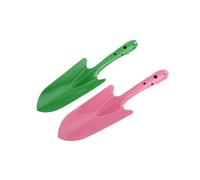 Anneome 2 pièces Pelle de Jardin Compacte Légère pour Petits Travaux de Jardinage Ergonomique et Pratique pour Désherber et Planter Outils Portables pour Famille Couleur Couleur Aléatoire