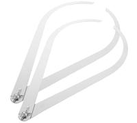 Anneome 2 Pièces Pied à Coulisse Inox Jambe Coudée pour Poterie Céramique Outils de Mesure Extérieurs Précis pour Sculpture Argile et Modelage Artisanal Lot