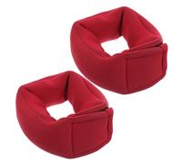 Anneome 2 Pièces Poids de Cheville et Poignet Ajustables Bracelets Lestés Portables pour Entraînement Force Marche Yoga Pilates pour Hommes et Femmes