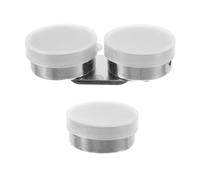 Anneome 2 pièces Pot Mélangeur pour Peinture à Huile Acier Inoxydable avec Couvercle et Clip Chevalet Double Fonction Lavage Pinceaux et Dilution pour Artistes Amateurs et Étudiants