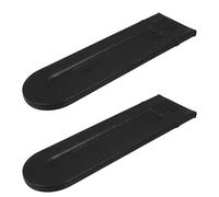Anneome 2 pièces Protecteur de Chaîne Tronçonneuse Plastique Robuste Cache Lame Housse Guide et Manchette de Protection pour Barre et Chaîne de Installation Facile
