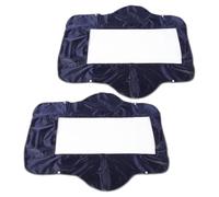 Anneome 2 Pièces Protection Imperméable pour Panneau de Contrôle Scooter Housse Anti-poussière et Pluie pour Guidon de Mobilité Tissu Oxford Résistant X