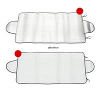 Anneome 2 pièces Protège Pare-Brise Voiture Anti-Neige et Anti-UV Housse Pare-Soleil Pliable et Protection Thermique et Anti-Givre pour Véhicules Génériques
