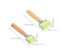 Anneome 2 pièces Roulette de Pression pour Réparation Pneus Outil Compact et Portable pour Isolation Phonique Automobile et Réparation Rapide des Fuites Caoutchouc pour Joint et