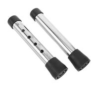 Anneome 2 Pièces Walker Replacement Legs With Adjustable Height Support Rods Antislip Feet Glides For Walking Aid Heavy Duty Stability Parts For Elderly Mobility