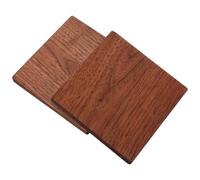 Anneome 2 Pièces Walnut Wood Boards Thick Solid Unfinished Blocks For DIY Carving Engraving And Craft Projects