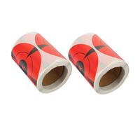 Anneome 2 Rouleaux Cibles Autocollantes pour Tir Sportif Étiquettes Rondes Utiles Spots Adhésifs pour Jeu Outil De Pratique