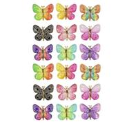 Anneome 20 Accessoires en Résine Colorée pour Loisirs Créatifs Décorations DIY 22 X 15 CM Trou pour Créations Artisanales et Embellissements Décoratifs