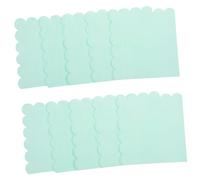 Anneome 20 Feuilles Serviettes à Cocktail Élégantes Papier Épais Lot de Serviettes Festonnées Menthe Verte pour Parties et Réceptions