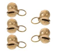 Anneome 20 Pièces Lot de Clochettes pour Collier Chien et Chat Design Tête de Tigre Clair pour Dressage Suivi Précis et Sécurité des Animaux de Compagnie