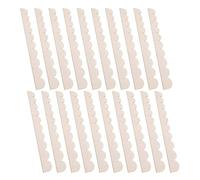 Anneome 20 Pièces Meuble Mural Ossature Bois Festonné Cadre Beige