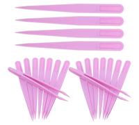 Anneome 20 Pièces Pinces à Épiler Plastique pour Garçon Fille Outils Montessori Motricité Fine Sécurisées pour Bricolage Bijoux Jeu Sensoriel Maternelle et Apprentissage