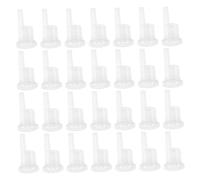 Anneome 200 pièces Bouchons Intérieurs pour Huiles Essentielles Bouchons de Scellage et Compte-gouttes pour Bouteilles de Contrôle Précis Du Dosage Adaptés Aux Flacons Dents Usage