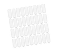 Anneome 200 pièces Embouts Caoutchouc pour Headband Protections Transparentes Rondes pour DIY Accessoires de Bandeaux Manchons Flexibles pour Finitions de Cerceaux