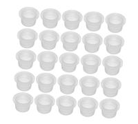 Anneome 200 Pièces Plastic Aromatherapy Bottle Stoppers Recessed Plugs For Sealing Essential Oils Plastic Seal Plugs For Bottles And Flower Pots