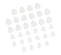 Anneome 200 pièces Silicone Pigment Ink Cups Set Microblading Reusable Small Medium Containers For Tattoo And Microblading Artists
