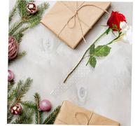 Anneome 200pièces Sachets Transparents Pour Bouquets De Fleurs Avec Doubles Pour Absorption Eau Facile Pour De Roses Et Pour Mariages Et Événements Spéciaux
