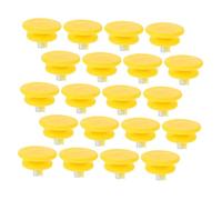 Anneome 20pcs Clous Antidérapants en Acier Inoxydable Jaunes pour Crampons de Glace, Accessoires Robustes de Rechange pour Chaussures de Randonnée sur Neige et Glace