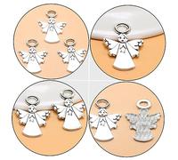 Anneome 20pièces Breloques Anges Prière Ornements Créatifs Décoration Ange Breloques Bijoux Pour Fabrication De Bijoux