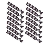 Anneome 20pièces Élastiques à Cheveux pour Queue de Cheval à Nœud Accessoires pour Cheveux de Fillette Élastiques pour Filles Adolescentes