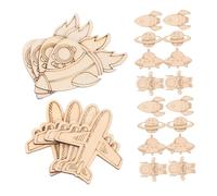 Anneome 24 Pièces Décorations Thème Spatial Fusée et Astronaute pour DIY Peinture et Projet Artistique Embellissements et Durables pour Chambre et Maison