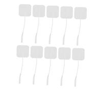 Anneome 24 pièces Patchs Gel Auto-adhésifs Réutilisables pour Stimulation Musculaire Compatible Électrodes de Soins Sans Non Irritants