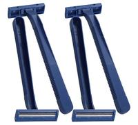 Anneome 24 pièces Rasoir Manuel Jetable pour Homme et Femme Acier Inoxydable Rasage Doux sans Irritation Coupe Tonte et Épilation Pratique Léger et Portable pour Voyage