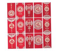 Anneome 24pièces Enveloppes Rouges Du Nouvel An Avec Motifs Fu Pour Cadeaux Et Célébrations Design Traditionnel Et Contemporain