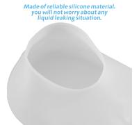 Anneome 3 paires Chaussettes Silicone pour Hydratants Anti-crevasses Absorbant Lotion Soins des Talons Secs Masque Pédicure Confortable pour Homme et Femme