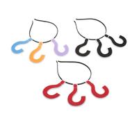 Anneome 3 pièces Bandeaux Cheveux Question Mark Originaux pour Fête et Carnaval Accessoires de Tête Amusants et Confortables Bandeaux Festival Légers et Durables pour Cosplay et