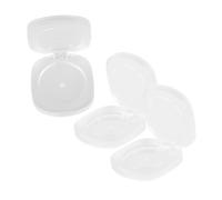Anneome 3 Pièces Conteneurs Vides de Maquillage Boîtes Transparentes et Mates pour Fards à Paupières Palette de Voyage Pratique pour Artistes et de Beauté Organisateur de Maquillage