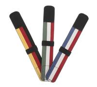 Anneome 3 Pièces Marqueur de Centrage de Volant avec Drapeaux Nationaux Décalcomanie Alignement Précise pour Accessoire de Positionnement de Volant Indicateur de Calibrage Facile pour