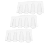 Anneome 3 Pièces Ouvre Bouteilles Ampoules Plastique Robuste Lot pour Infirmières Dispositif Sûr et Pratique Ouverture Manuelle pour Flacons Polyvalents