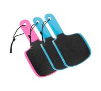 Anneome 3 pièces Pédicure Double Face Incurvée U Exfoliateur Manuel pour Éliminer Peau Morte et Callosités Soin des Doux