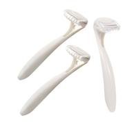 Anneome 3 Pièces Rasoir Portable Mini Épilateur Outil de Rasage Pratique pour Hommes et Femmes pour Voyages et Entretien Peau