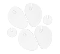 Anneome 3 Semelles Avant-pied Transparentes Gel Auto-adhésives Coussinets Confort pour Soulagement pour Tongs et Chaussures Ouvertes