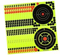 Anneome 30pièces Lot de Papiers Autocollants pour Cibles De Tir Sportif Et Fléchettes Visibilité Et Utilisation Facile