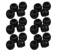 Anneome 32 pièces Foosball Table Bumper Pads Small Barrel-Style Rubber Washers for Football Rod Replacement Game Accessories for Home Office and Bar Use
