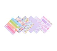 Anneome 4 Paquets Set de Origami Motif Aquarelle Papier Carré Diy Coloré pour Arts et pour Garçon Fille et Activités Manuelles