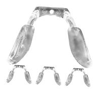 Anneome 4 Pièces Accessoires de frondes de nez accessoires pour lunettes antiderapant Poignée Séplayage des verts à nez mousse plaquettes de lunettes coussinet de lunettes Gel de silice