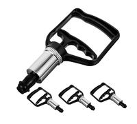 Anneome 4 Pièces Pompe à Vide Manuelle pour Ventouses Portable et Compacte pour Thérapie Traditionnelle Chinoise et Relaxation Musculaire