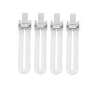 Anneome 4 Pièces Tube Lampe Uv pour Lampe Manucure Remplacement Lumière Sèche-ongles pour Gel Usage Professionnel et Maison Longue Durée Heures