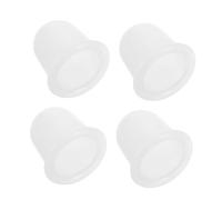 Anneome 4 Pièces Ventouses de Massage Silicone Appareil de Thérapie par Ventouse Manuel pour Musculaire Relaxation et Fatigue Kit Cupping Corps à Domicile