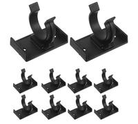 Anneome 40 Ensembles Adjustable Kitchen Kickboard Clips Thickened Plastic Toe Kick Panel Connectors For Cabinet Leg Skirting Non-slip Plinth Clips For Cabinets And Wardrobes