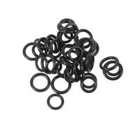 Anneome 40 pièces Lot de Joints Toriques Caoutchouc pour Nettoyeur Haute Pression et Anneaux Étanchéité O-Rings Pratiques et Durables pour Raccords Rapides