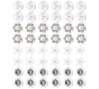 Anneome 48 Pièces Épingles à Cheveux Spirale en Alliage de Zinc Perles Légères et Élégantes pour Coiffure de Mariage et Accessoires de Mariée
