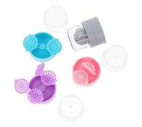 Anneome 4pièces Nettoyage Pratique pour Lentilles De Étui De Nettoyage Portable Couleurs Assorties